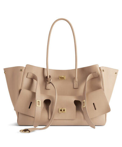 Balenciaga Bel Air Medium Carry All Bag Apricot